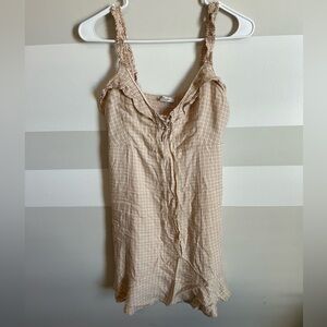 American Eagle plaid dress